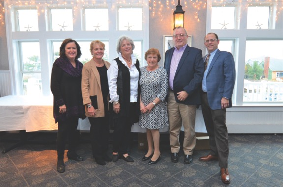 Chairman's Circle Gold Award winners Barbara Morales Associates team members shown are (l-r) Joan Wallace, Gale DiBona, Barbara Morales, company owner Bette Gallo, Rick Allamong, and company broker and Vice President Andrew Ratner.
